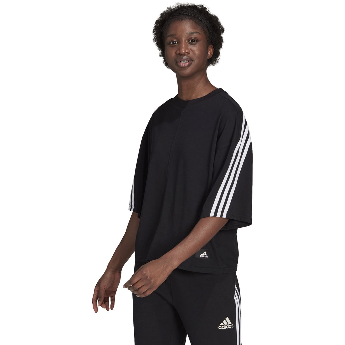 Adidas Sportswear Future Icons 3-Streifen T-Shirt Damen_2