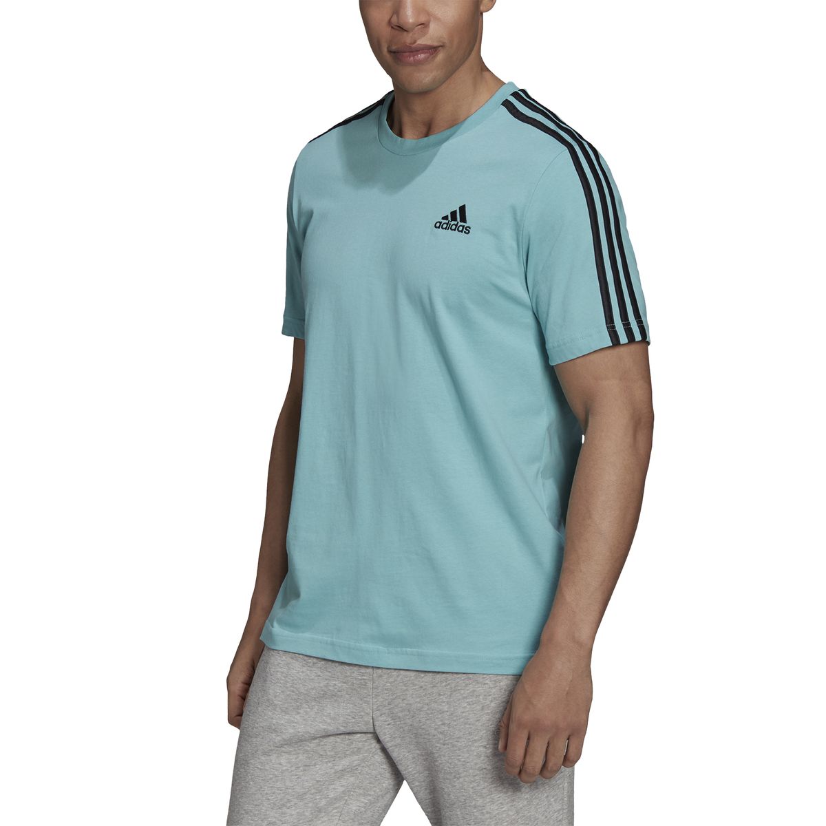 Adidas Essentials 3-Streifen T-Shirt Herren_6