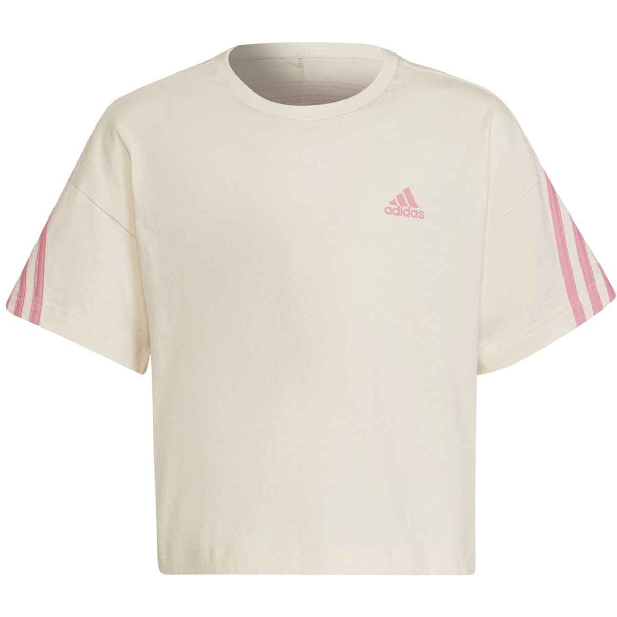 Adidas Organic Cotton Future Icons Sport 3-Streifen Loose T-Shirt Mädchen