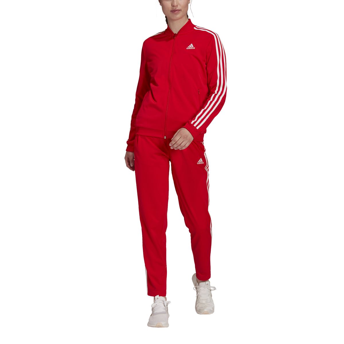 Adidas Essentials 3-Streifen Trainingsanzug Damen_8