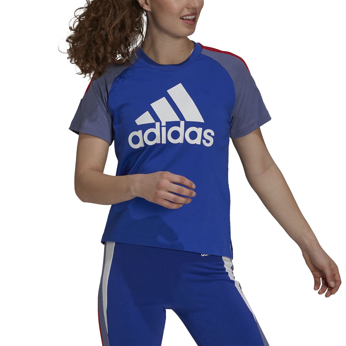 Adidas Sportswear Colorblock T-Shirt Damen_6