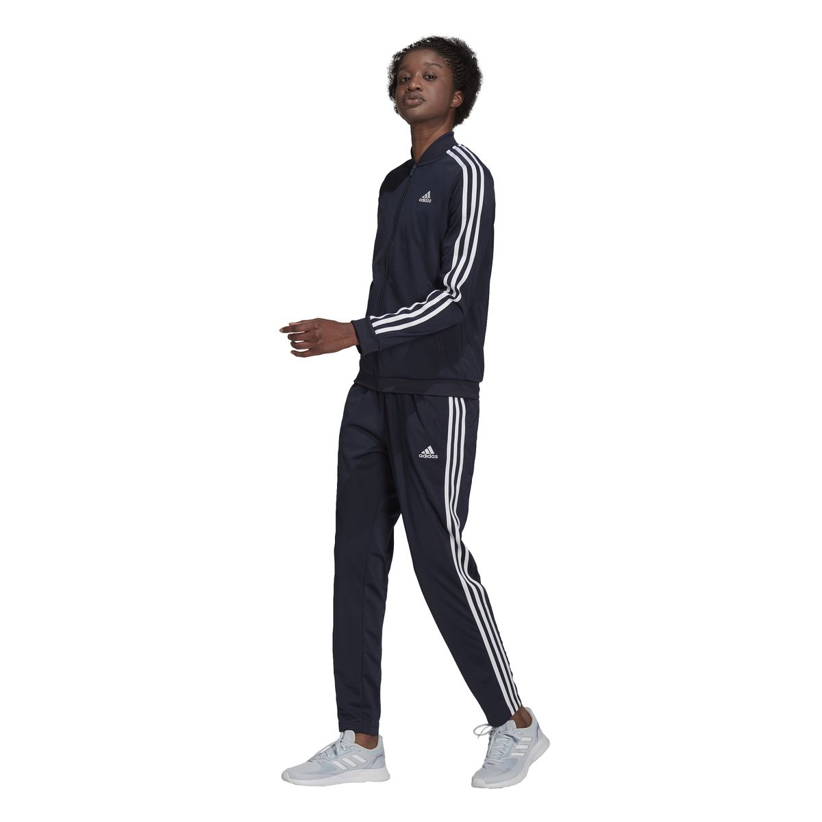 Adidas Essentials 3-Streifen Trainingsanzug Damen_1