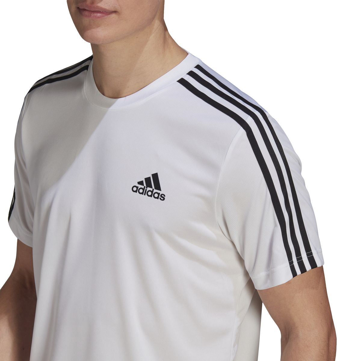 Adidas AEROREADY Designed To Move Sport 3-Streifen T-Shirt Herren_7