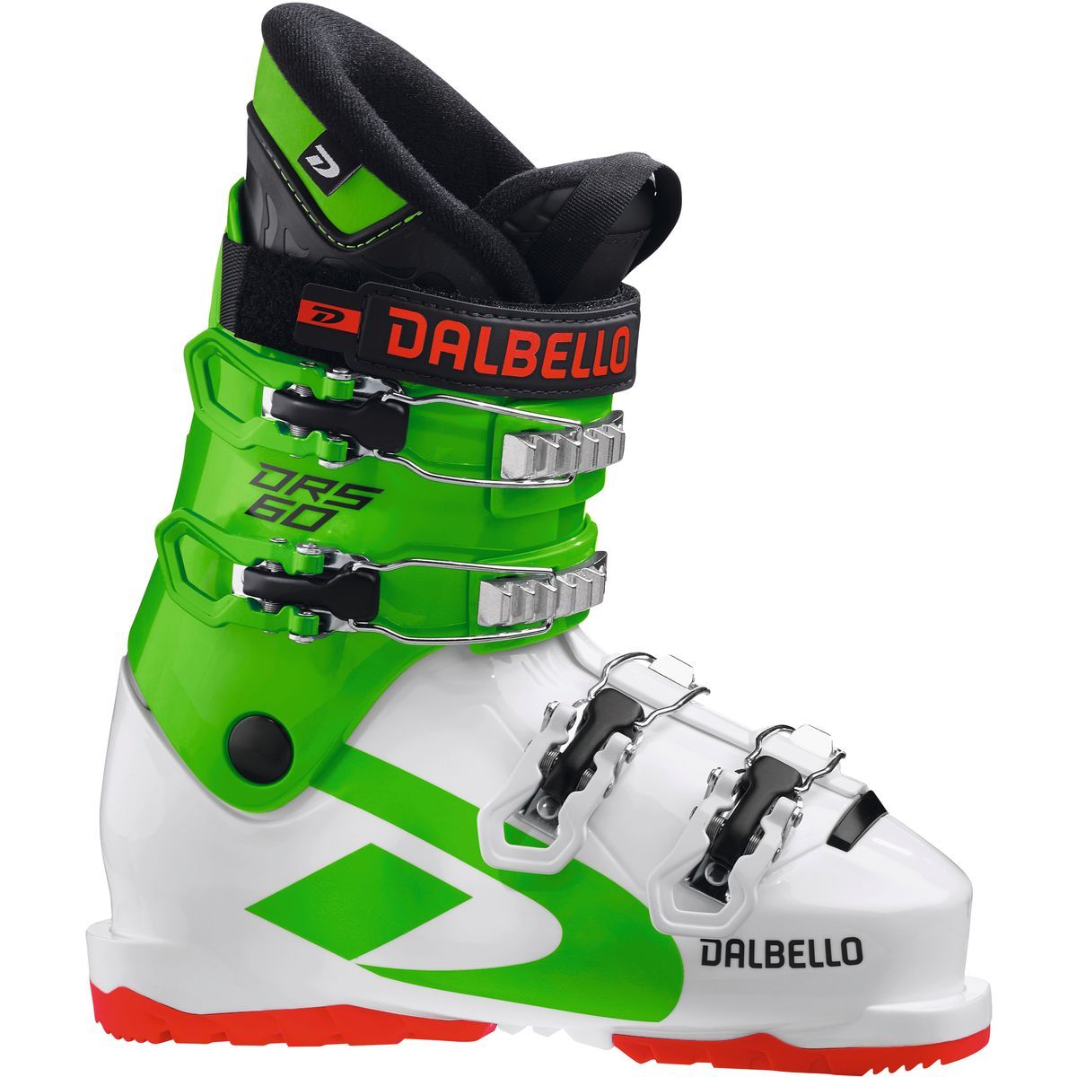 Dalbello DRS 60 Jr White/Race Green Kinder Alpinskischuhe