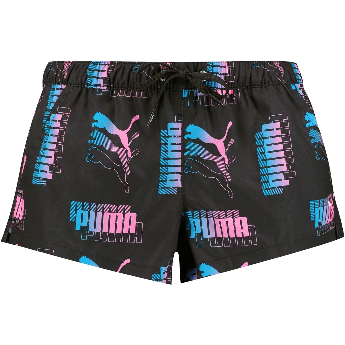 Puma Swim Block Logo Shorts Damen Schwimmanzug