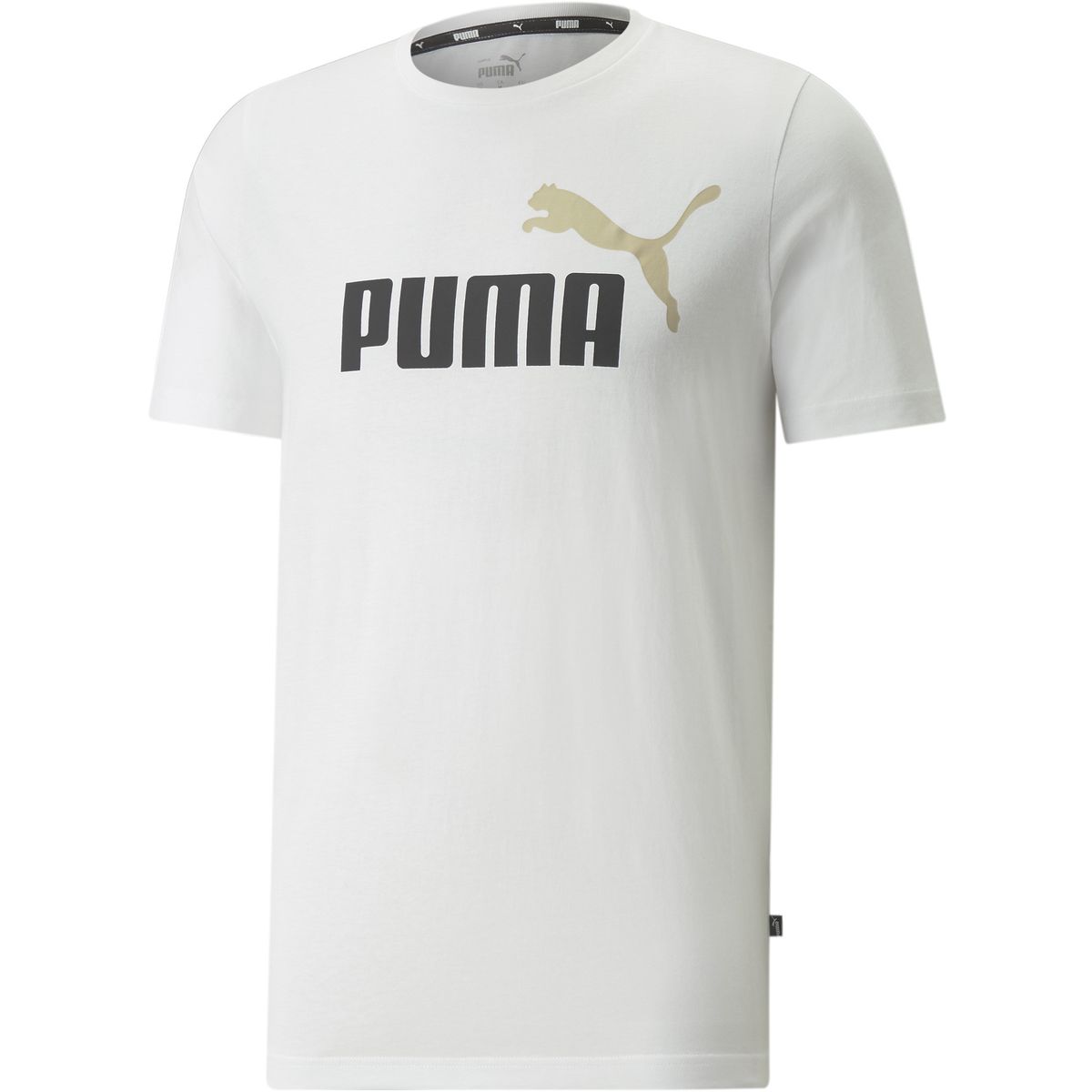 Puma Ess+ 2 Col Logo Tee Herren T-Shirt