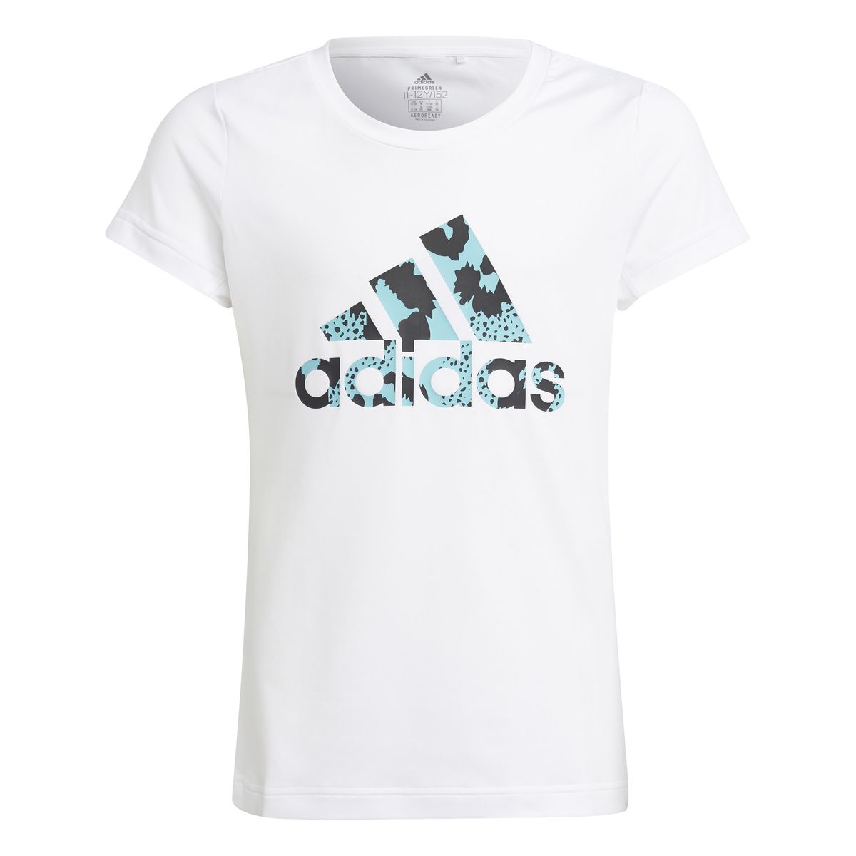Adidas AEROREADY Animal Logo Print Slim Training T-Shirt Mädchen
