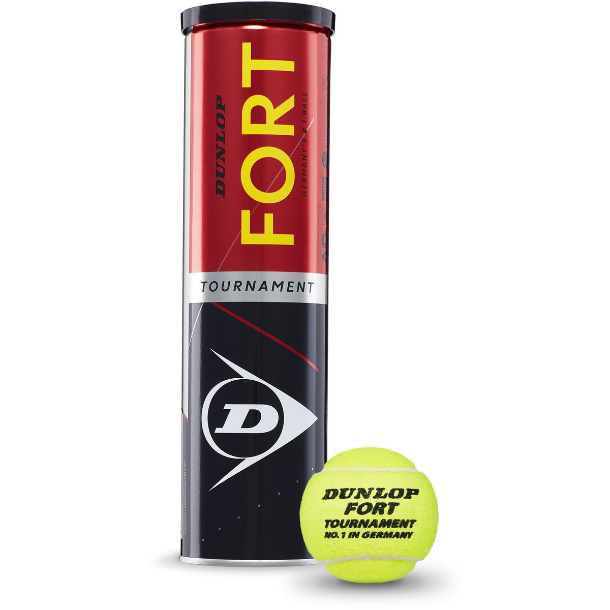 Dunlop Fort Tournament 4Er Tennisbälle