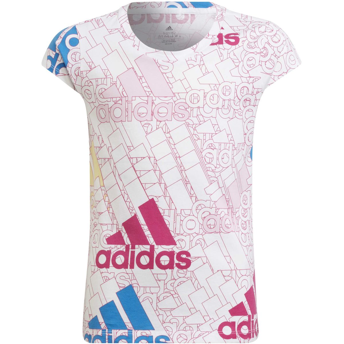 Adidas Essentials Brand Love Print T-Shirt Mädchen
