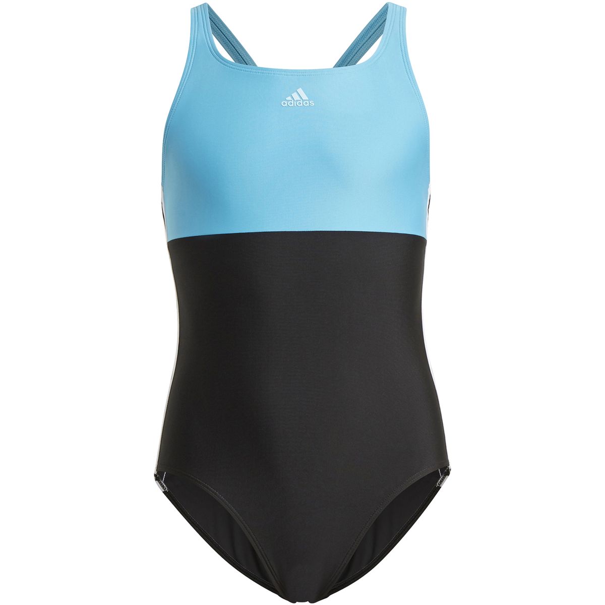 Adidas Colorblock 3-Streifen Badeanzug Mädchen