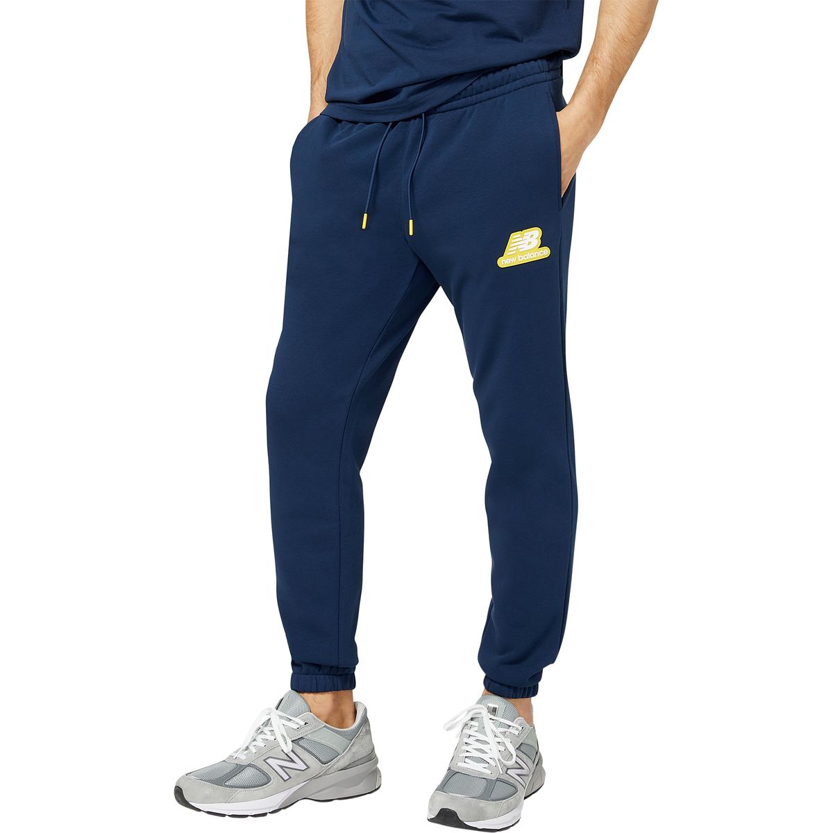 New Balance NB Essentials Stacked Rubber Pack Sweatpant Herren Hose