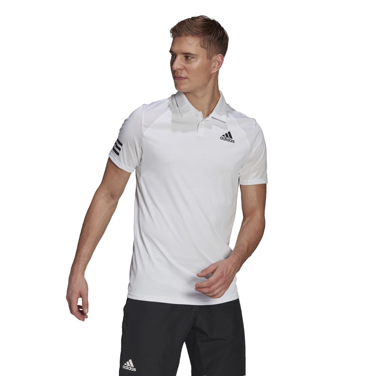 Adidas Tennis Club 3-Streifen Poloshirt Herren_1