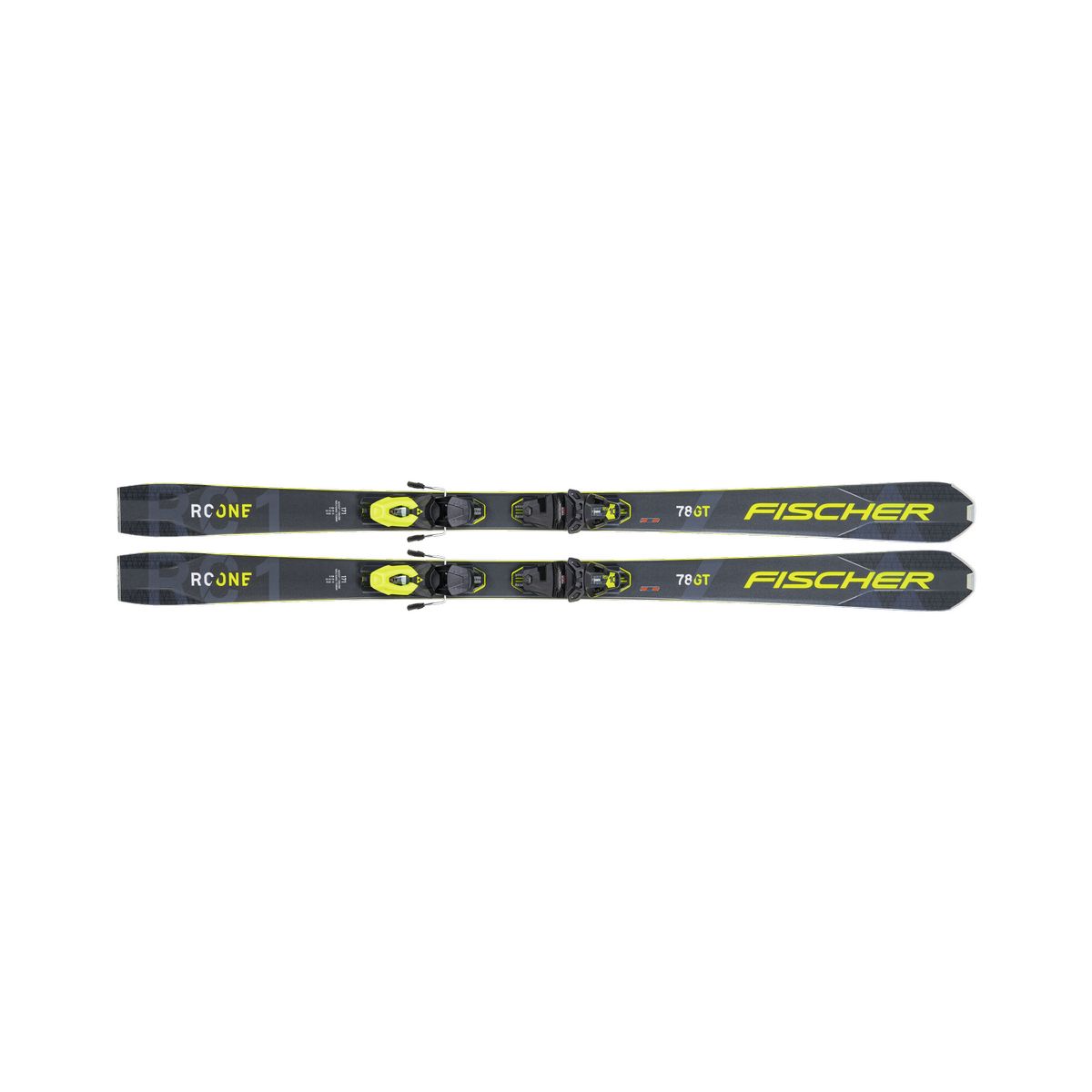Fischer RC One 78 GT RT + RSW 10 PR All-Mountain Ski 