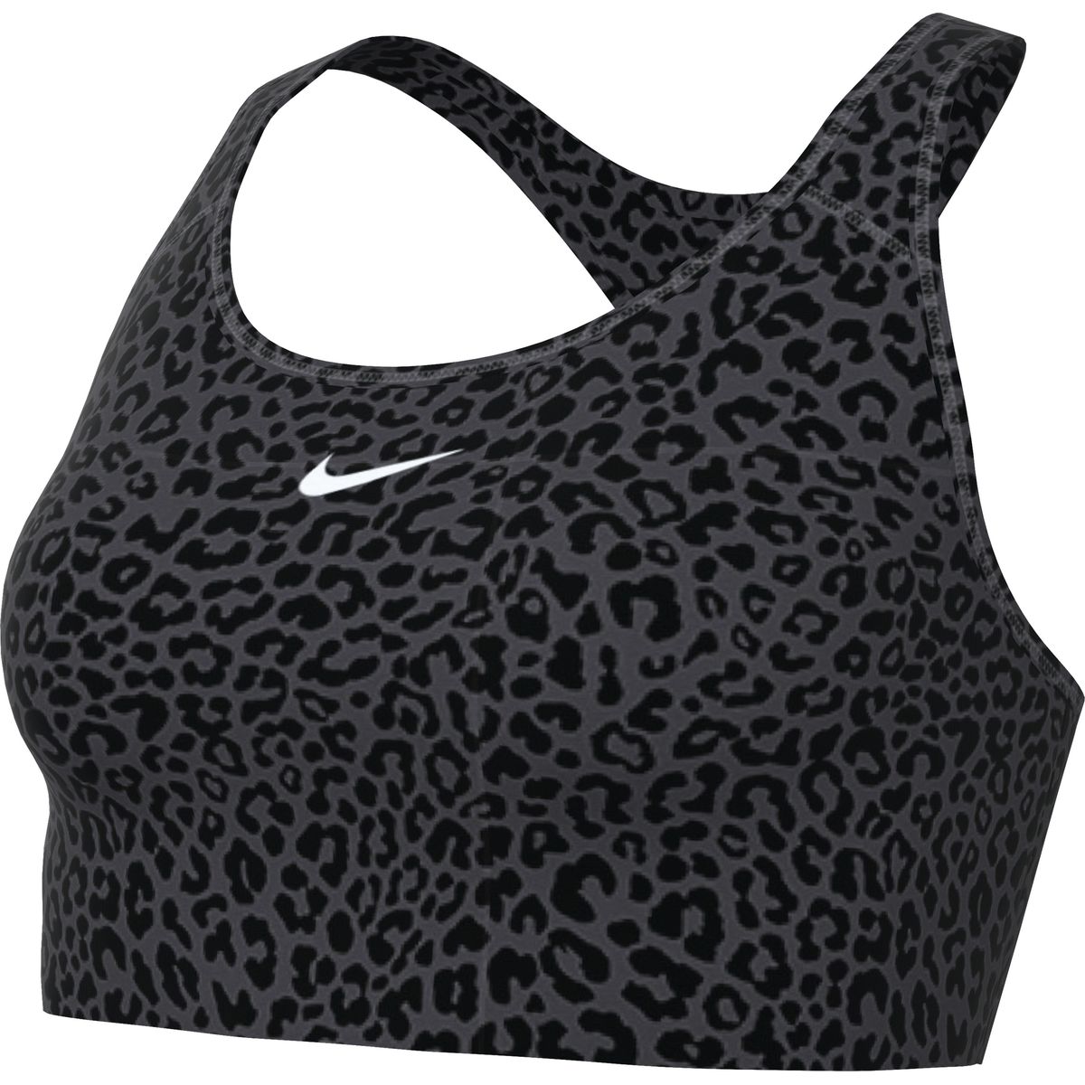Nike Dri-FIT Swoosh Medium-Support Non-Padded Printed Damen Bustier