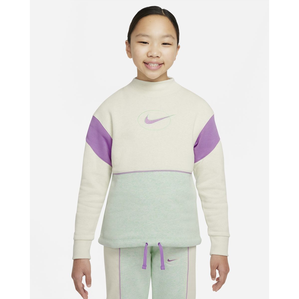 Nike Sportswear Mock Top Mädchen Sweatshirt