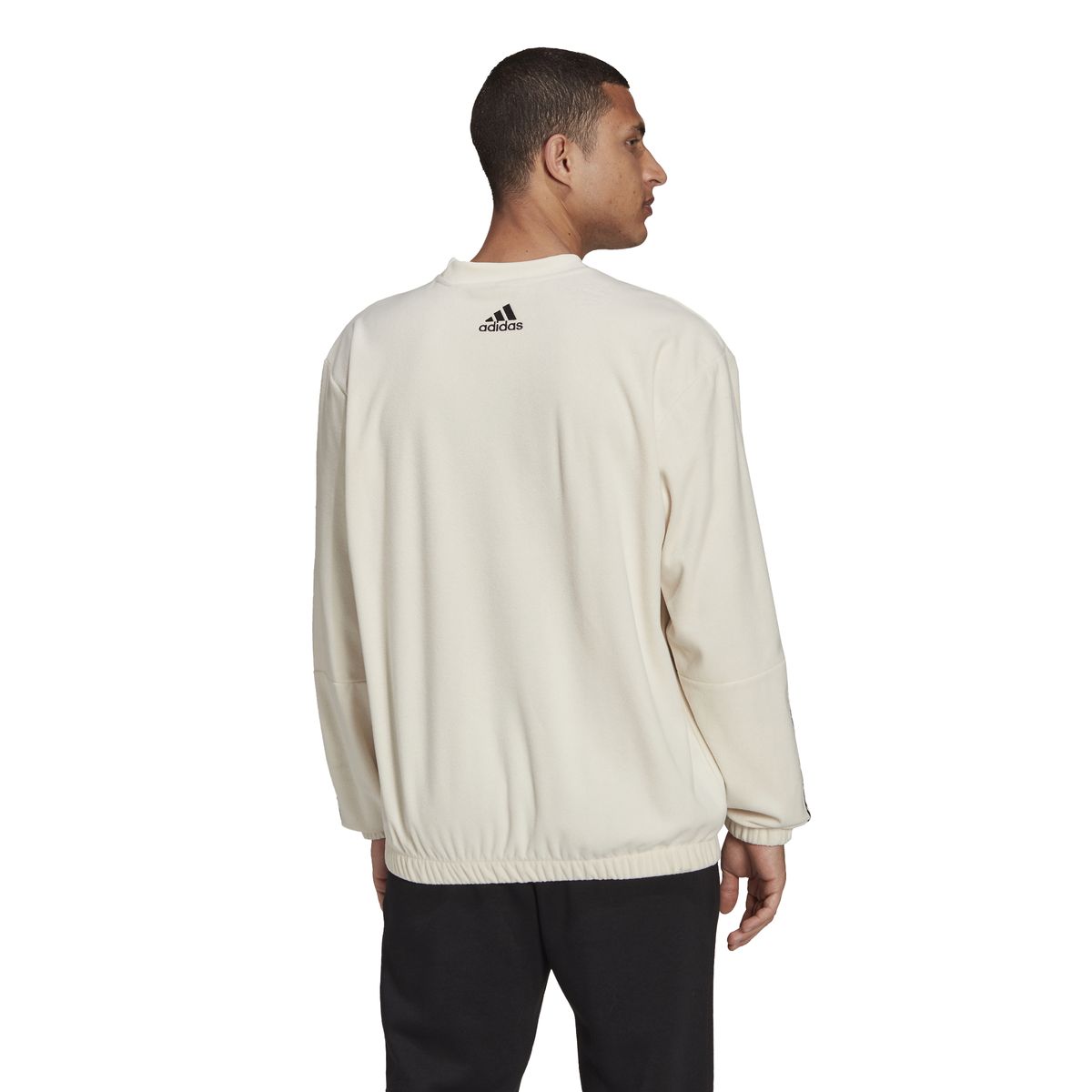 Adidas Essentials Polar Fleece Giant Logo Sweatshirt – Genderneutral Unisex_4