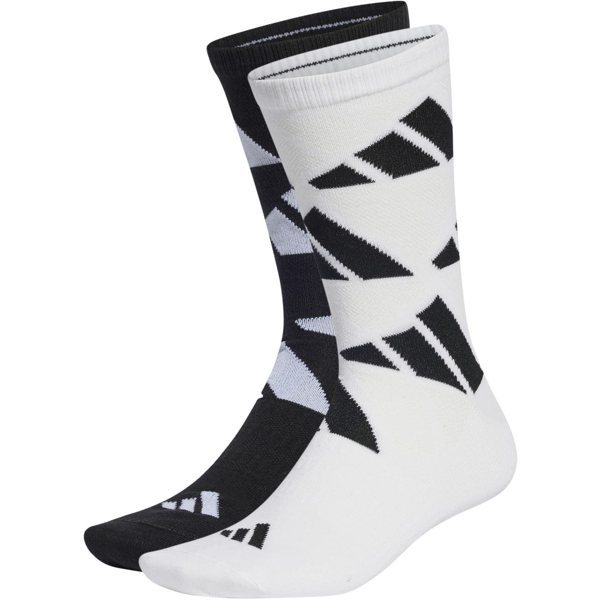 Adidas AEROREADY Crew Logo Brand Love Socken, 2 Paar Unisex