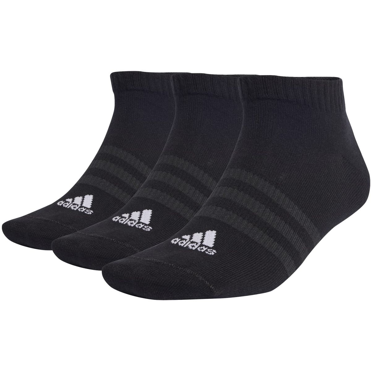 Adidas Thin and Light Sportswear Low-Cut Socken, 3 Paar Unisex