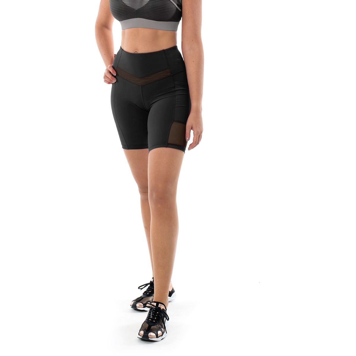 Beachbody Mesh Pocket Bikeshort Damen Shorts