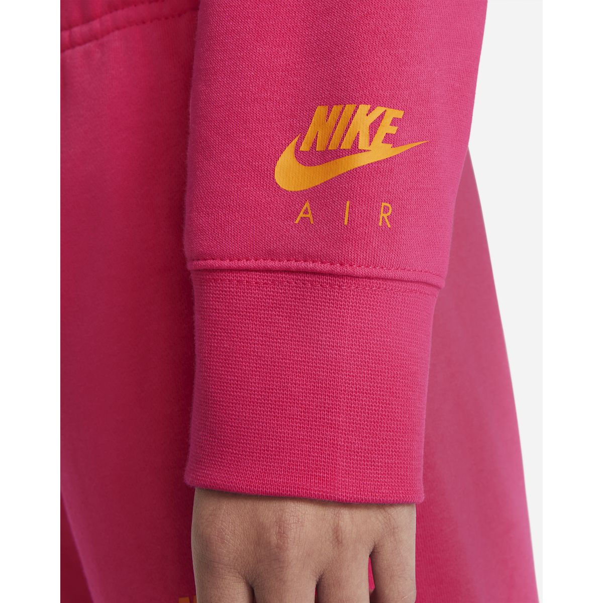 Nike Air French Terry Crop Mädchen Kapuzensweater_1