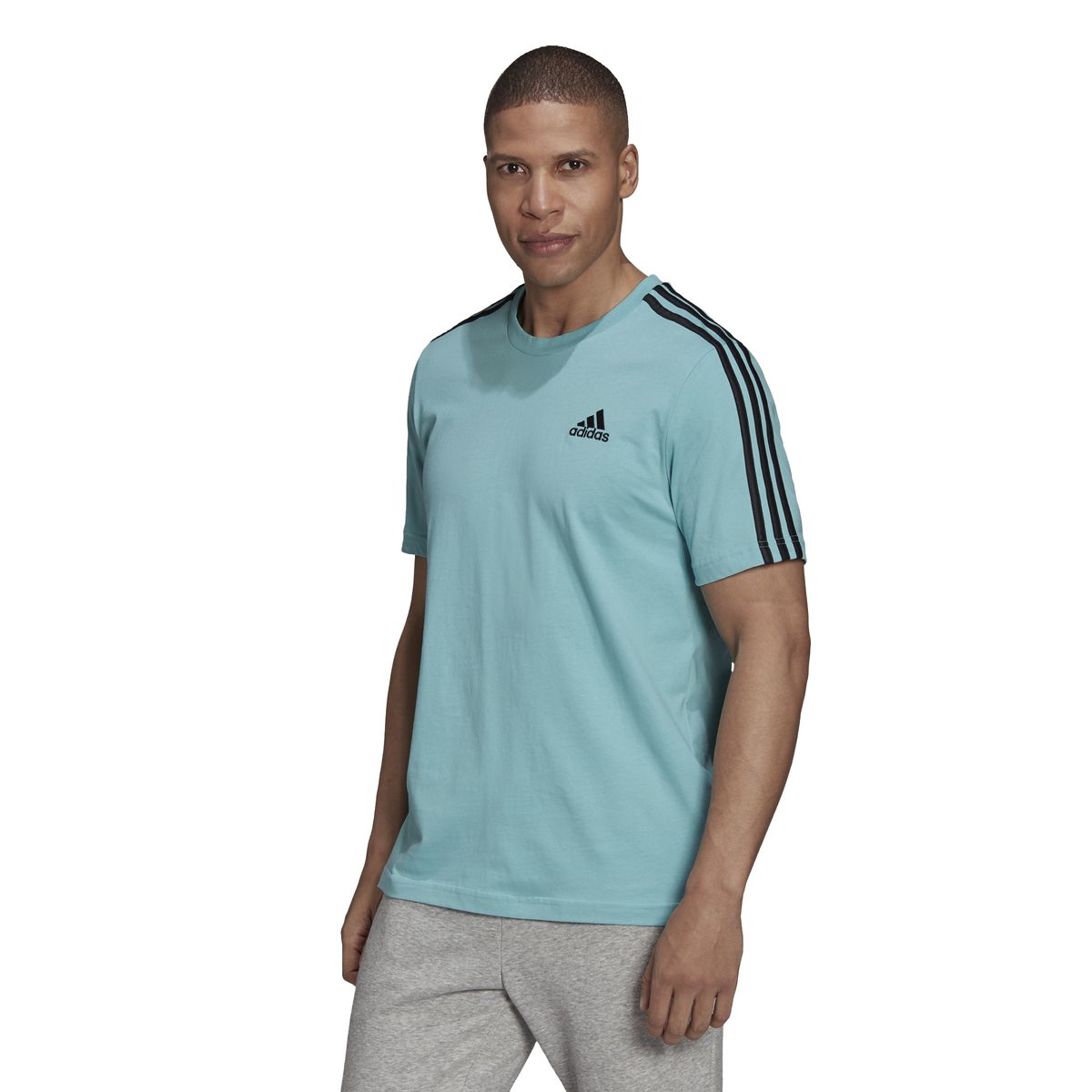 Adidas Essentials 3-Streifen T-Shirt Herren_2