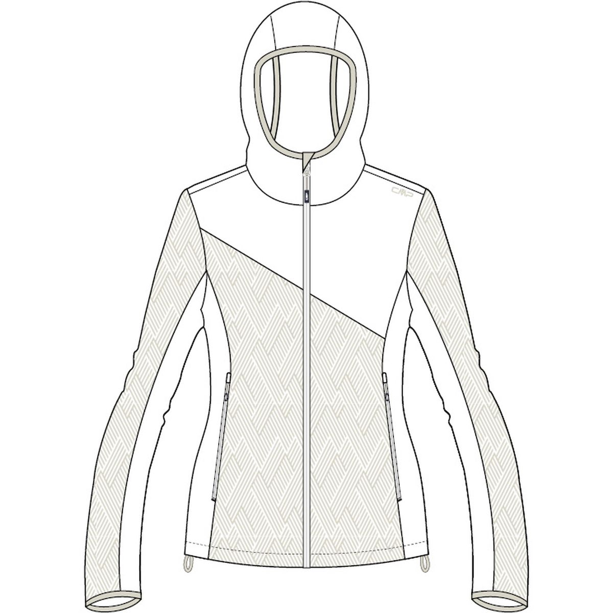 CMP Jacket Fix Hood Damen Funktionsjacke