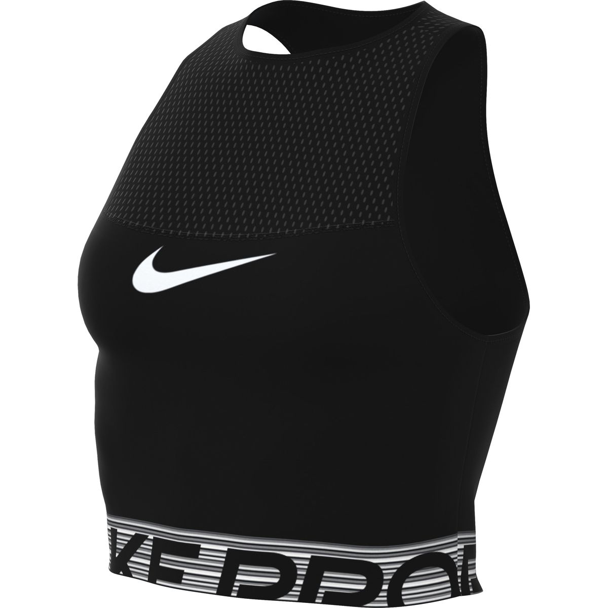 Nike Pro Dri-FIT Cropped Graphic Training Top Damen T-Shirt
