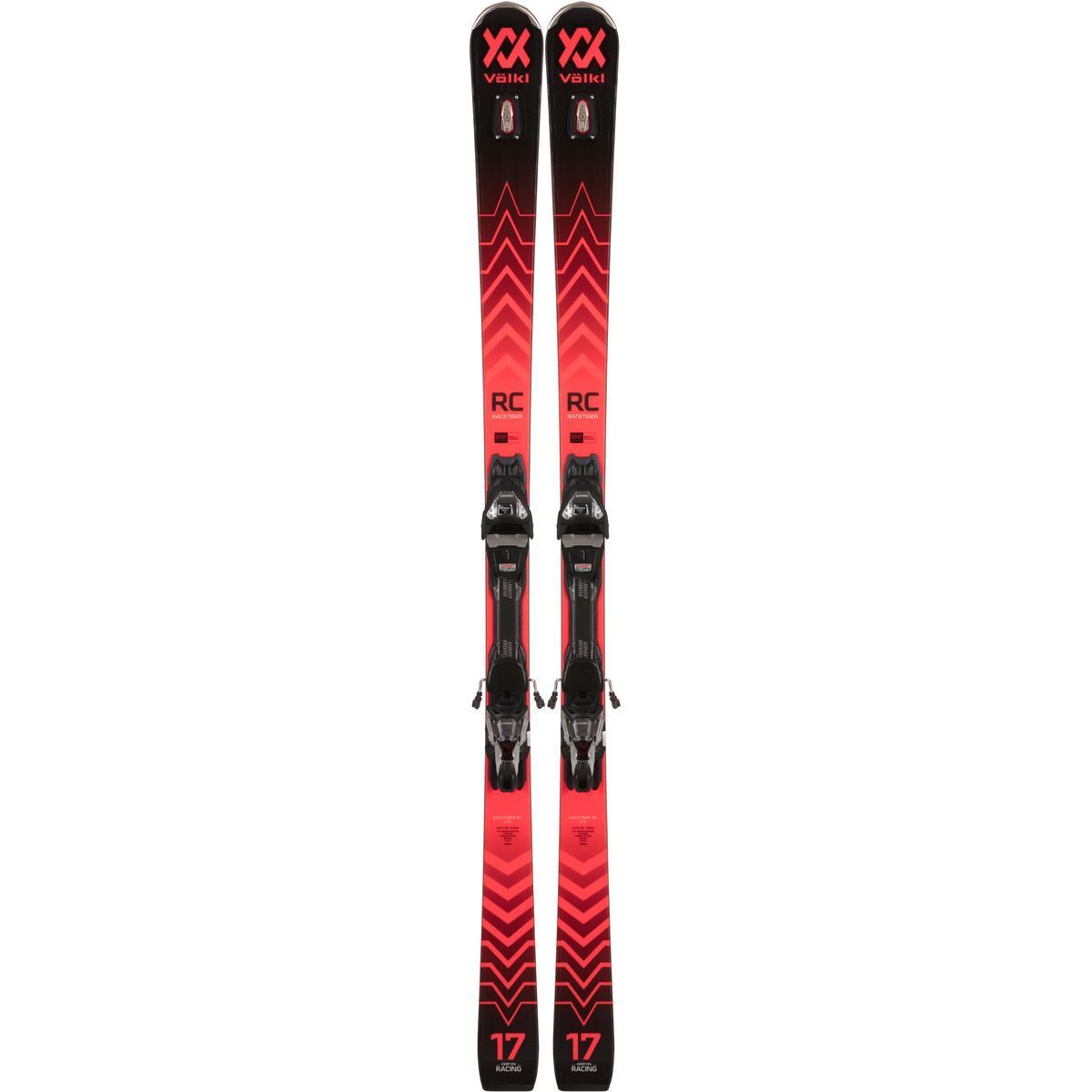 Völkl Racetiger RC Red+Vmotion 12  Black/Red Herren Piste Ski