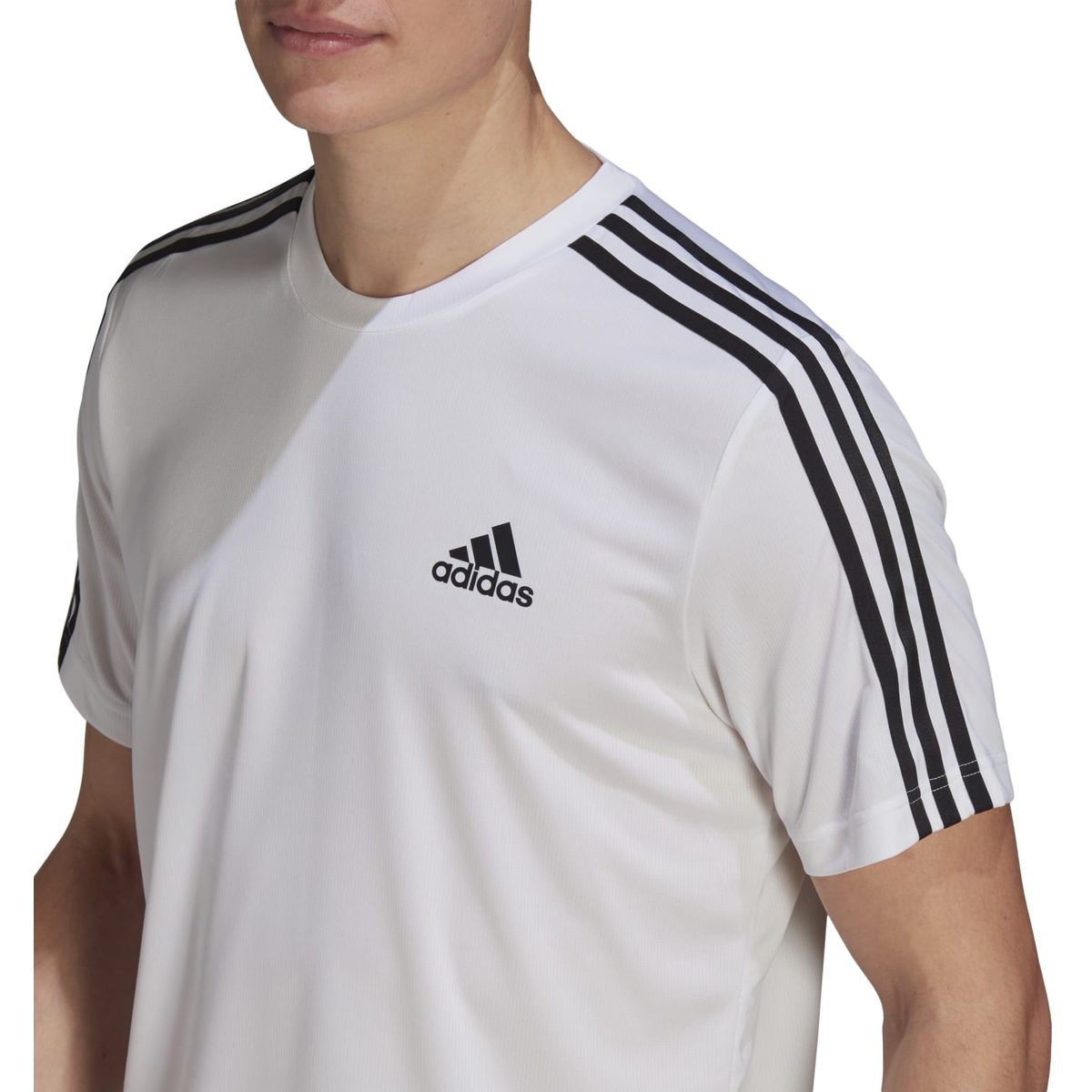 Adidas AEROREADY Designed To Move Sport 3-Streifen T-Shirt Herren_6