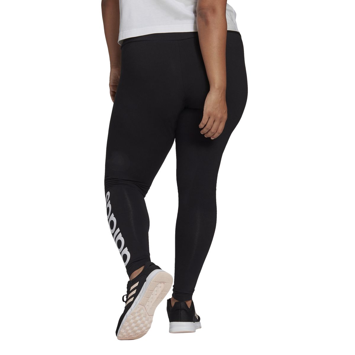 Adidas Essentials High-Waisted Logo Leggings – Große Größen Damen_4