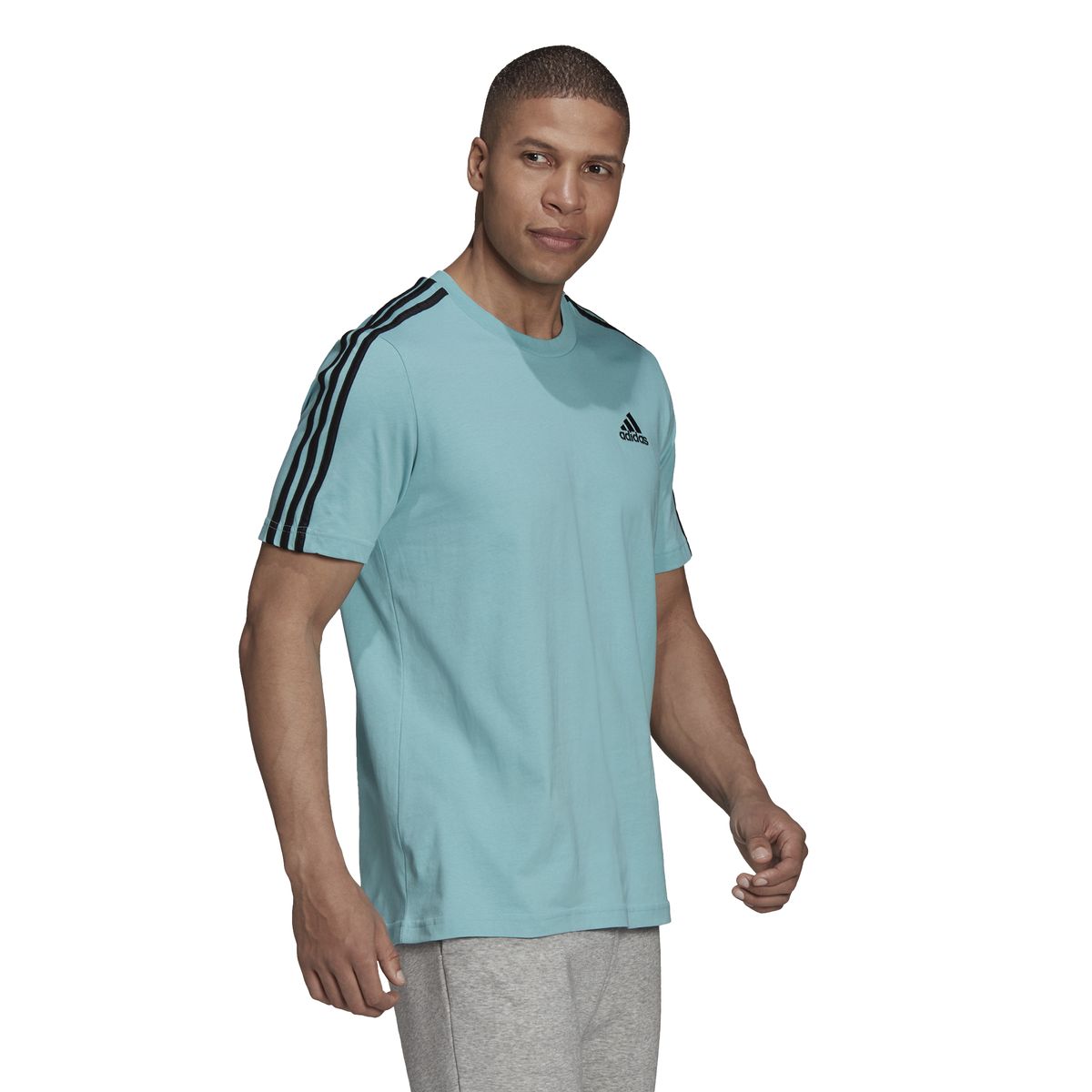 Adidas Essentials 3-Streifen T-Shirt Herren_1