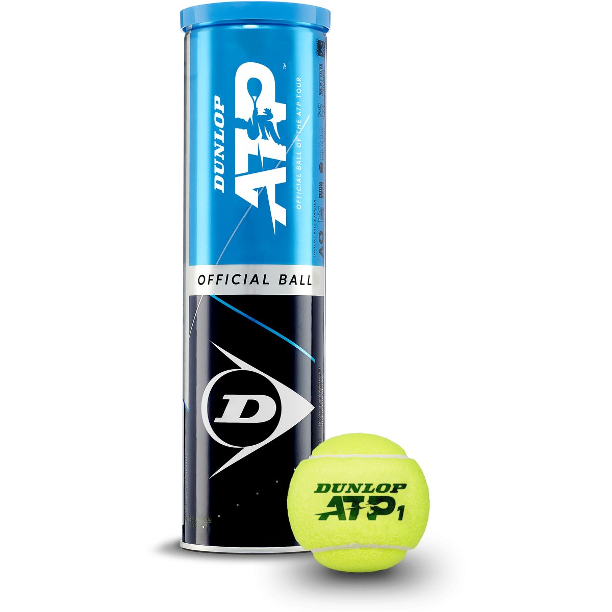 Dunlop ATP Official -4er Tennisbälle