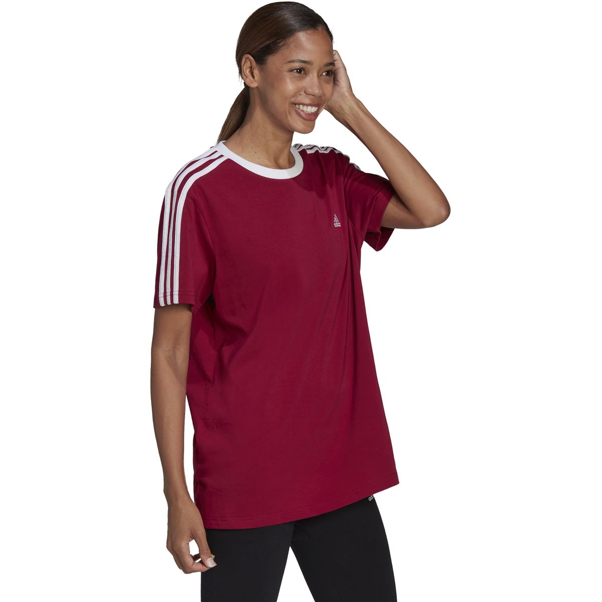 Adidas Essentials 3-Streifen T-Shirt Damen_1