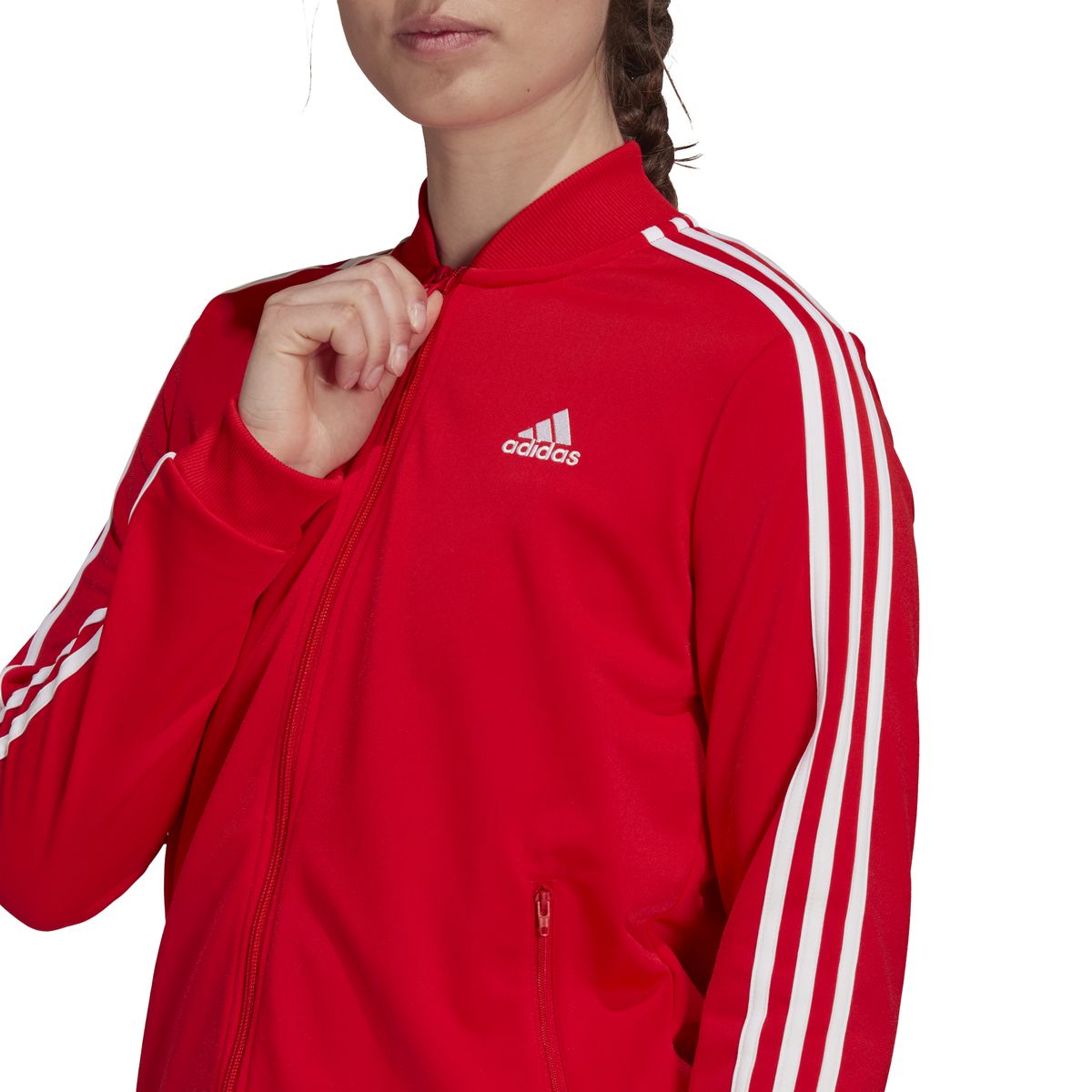 Adidas Essentials 3-Streifen Trainingsanzug Damen_5