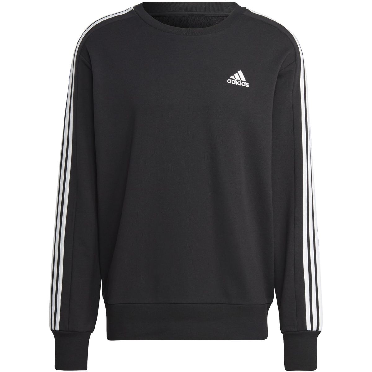 Adidas Essentials French Terry 3-Streifen Sweatshirt Herren
