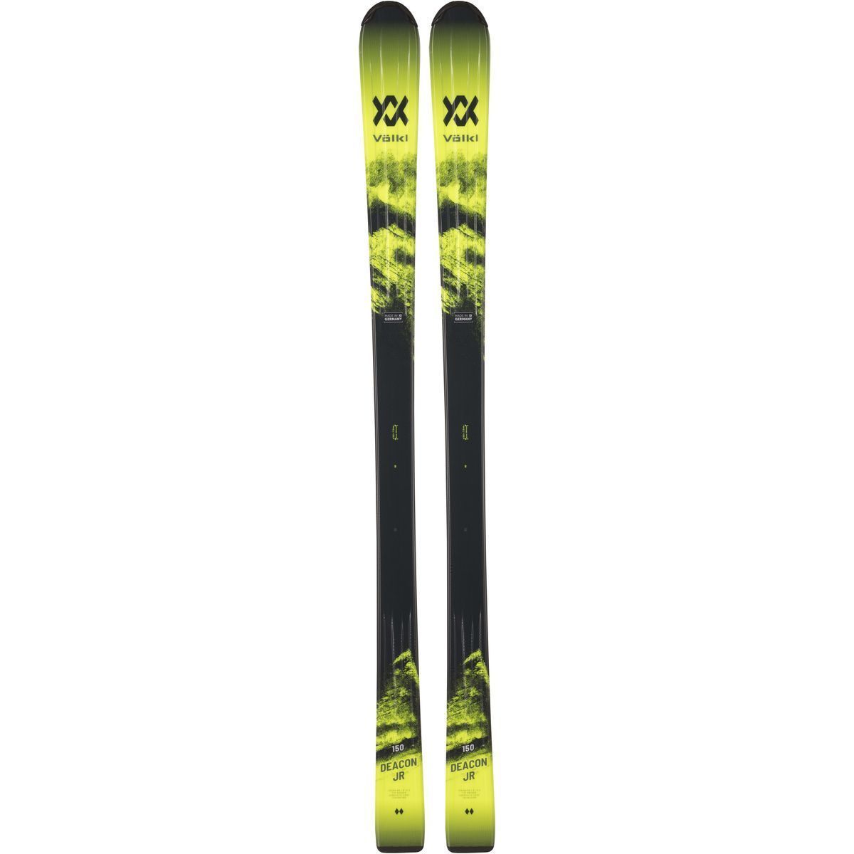 Völkl Deacon Junior Flat+7.0 70mm Bl/Anth Kinder Piste Ski