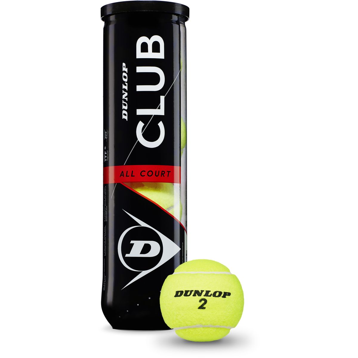 Dunlop Club Allcourt IS -4er Tennisbälle