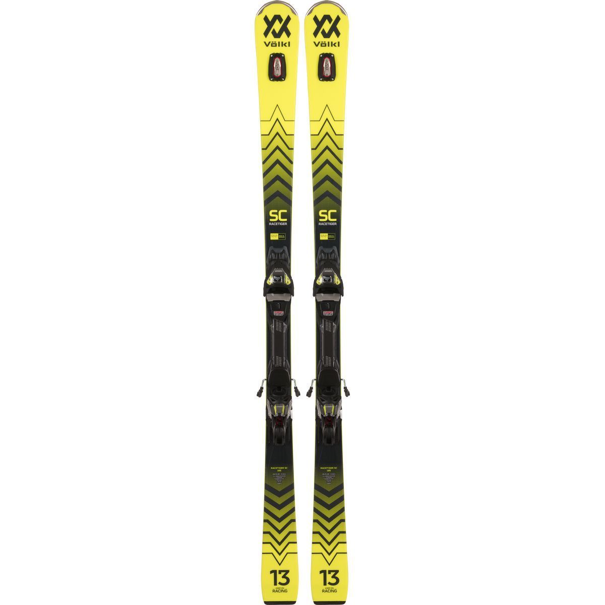 Völkl Racetiger SC Yellow+Vmotion 10  Black Herren Piste Ski