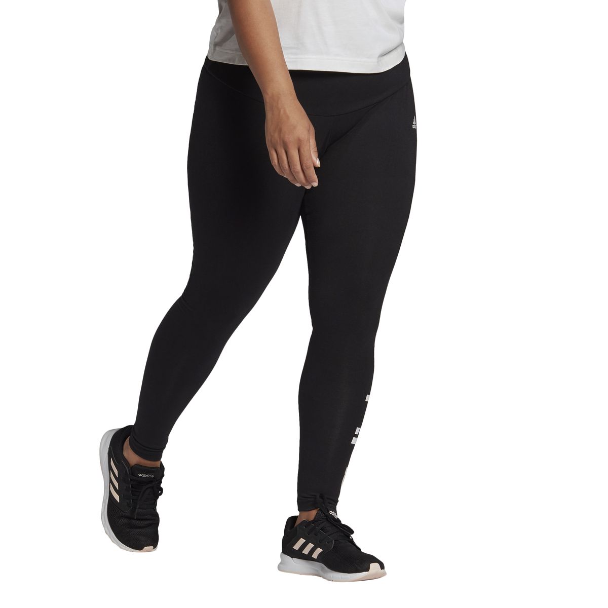 Adidas Essentials High-Waisted Logo Leggings – Große Größen Damen_5