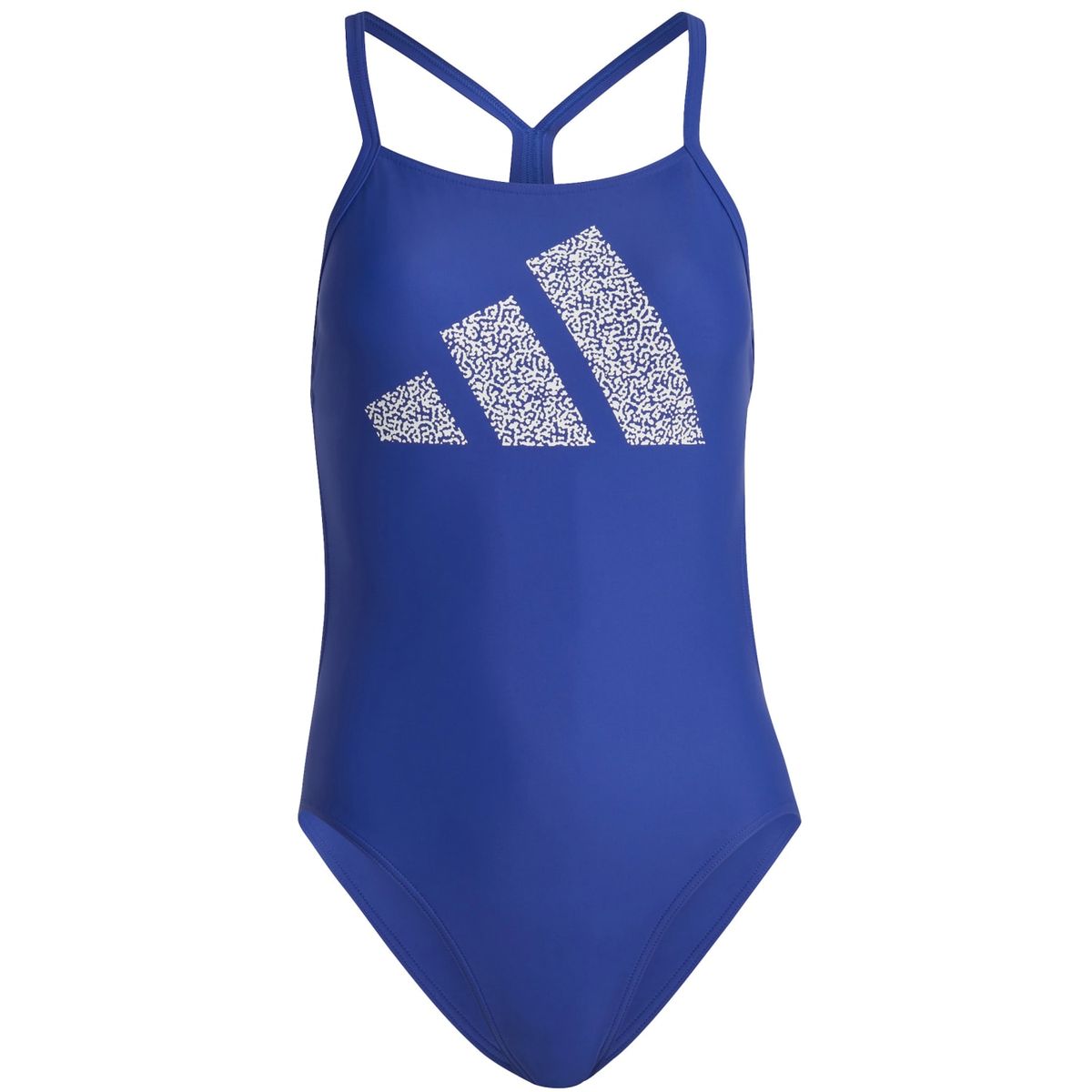 Adidas 3 Bar Logo Print Badeanzug Damen