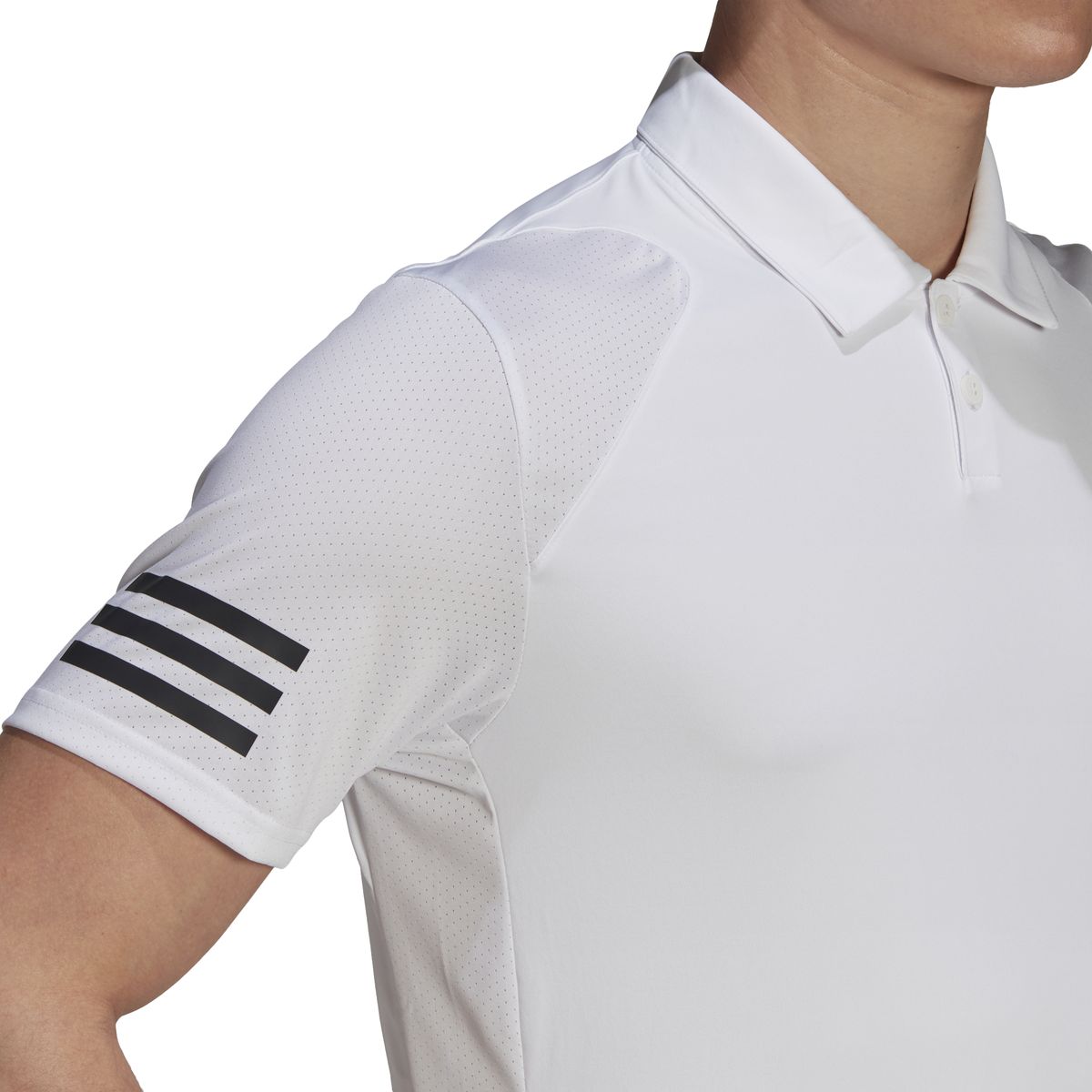 Adidas Tennis Club 3-Streifen Poloshirt Herren_3