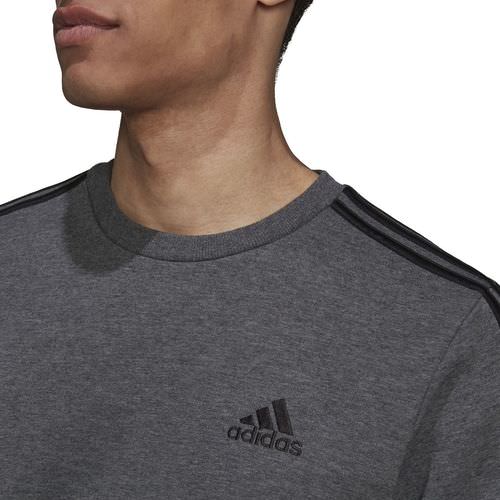 Adidas Essentials Fleece 3-Streifen Sweatshirt Herren