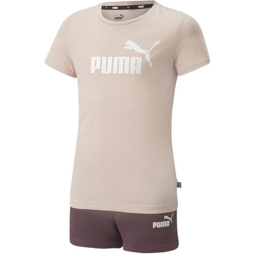 Puma Logo Tee & Set G Mädchen Jogginganzug