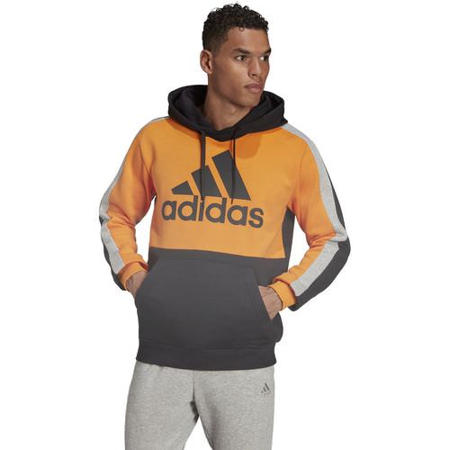 adidas hoodie grau orange