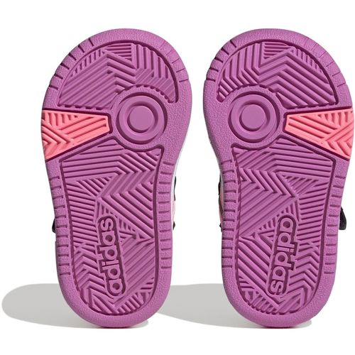 Adidas Hoops Mid Lifestyle Basketball Strap Schuh Kinder