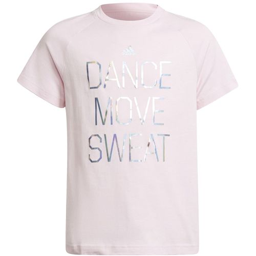 Adidas Dance Metallic Print T-Shirt Mädchen