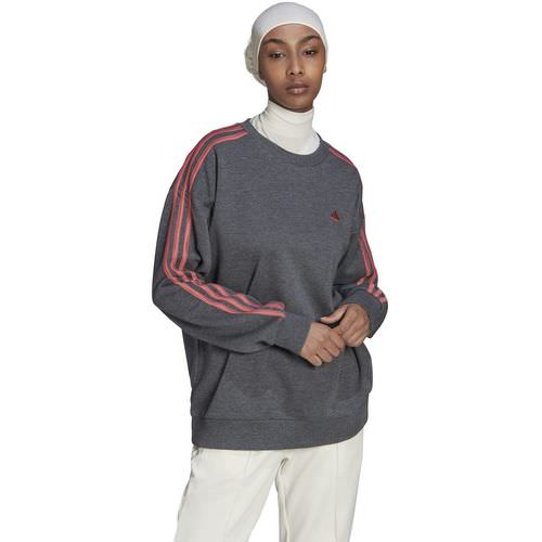 Adidas Essentials Studio Lounge 3-Streifen Sweatshirt Damen