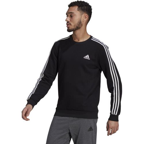 Adidas Essentials Fleece 3-Streifen Sweatshirt Herren