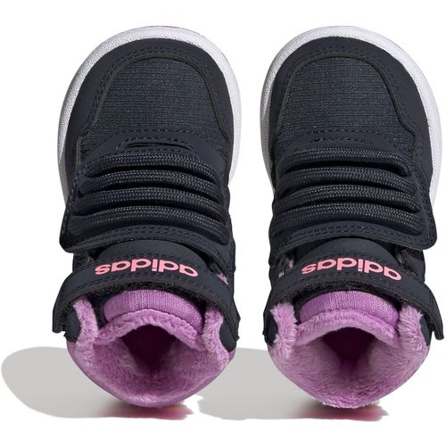 Adidas Hoops Mid Lifestyle Basketball Strap Schuh Kinder