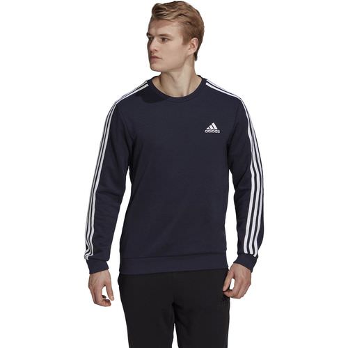 Adidas Essentials French Terry 3-Streifen Sweatshirt Herren